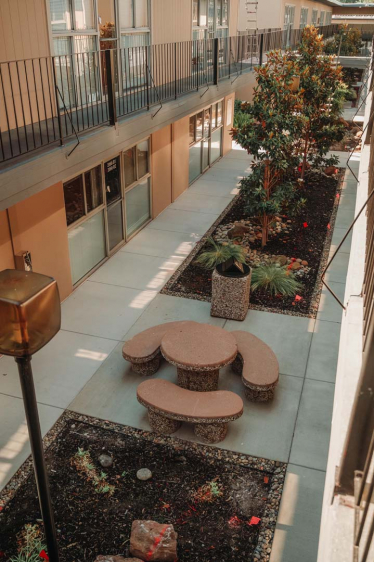 San Tomas Courtyard Photo