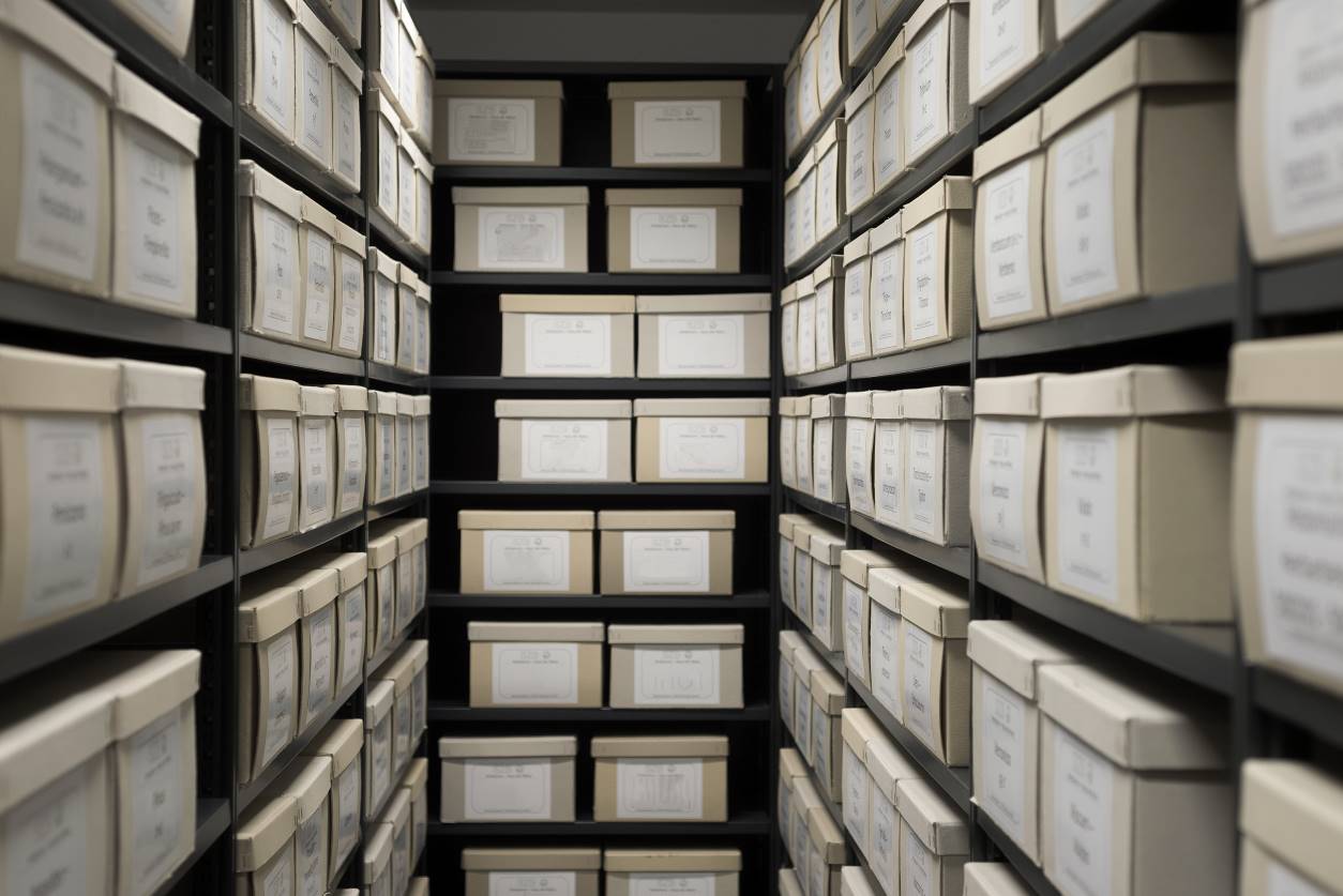 Documents stored in room